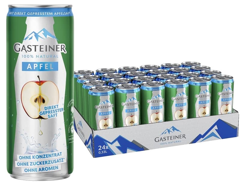 Gasteiner Apfel Dose 24x330ml (EinwegPFAND)