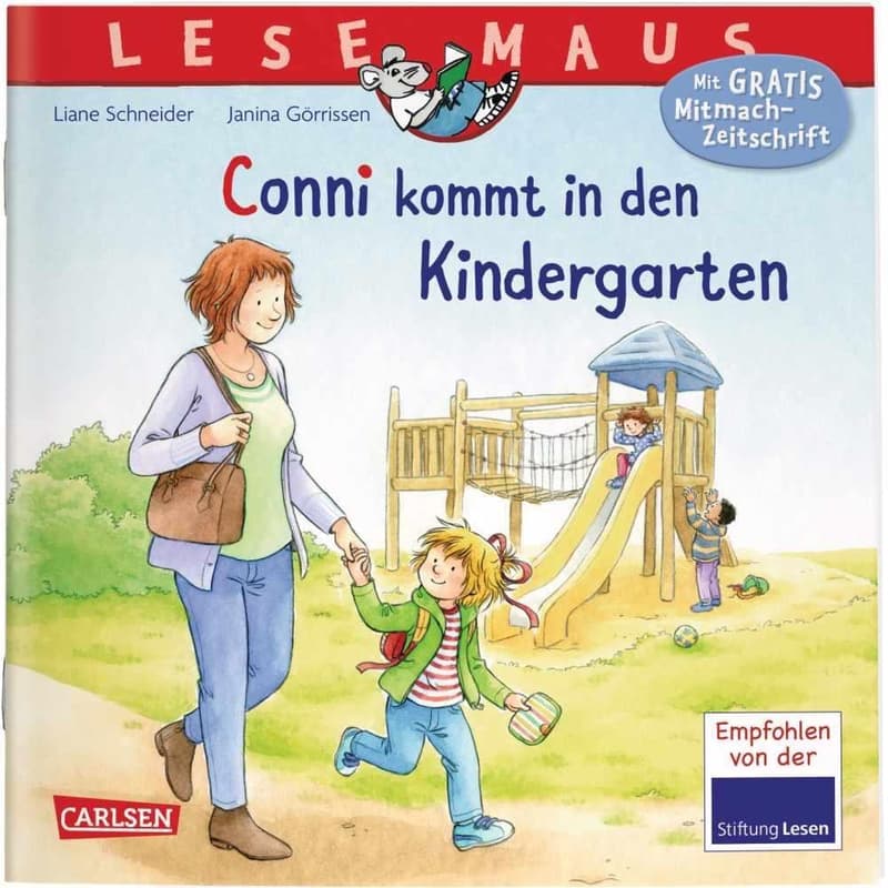 Kinderbuch Lesemaus 9 Conni kommt in den Kindergarten