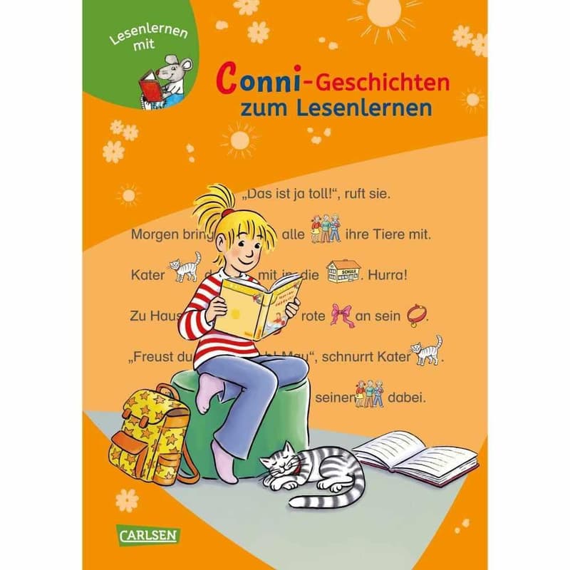 Lernbuch Lesemaus zum Lesenlernen Conni Geschichten