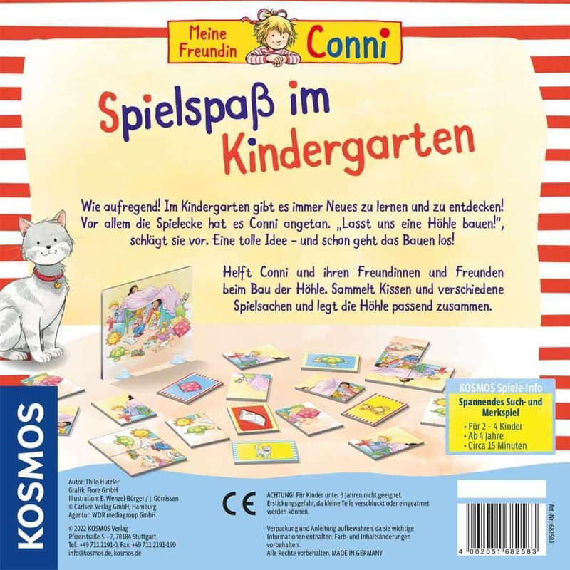 Legespiel Meine Freundin Conny