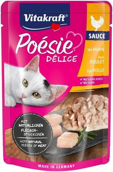 Vitakraft Poésie® Délice mit Huhn in Sauce