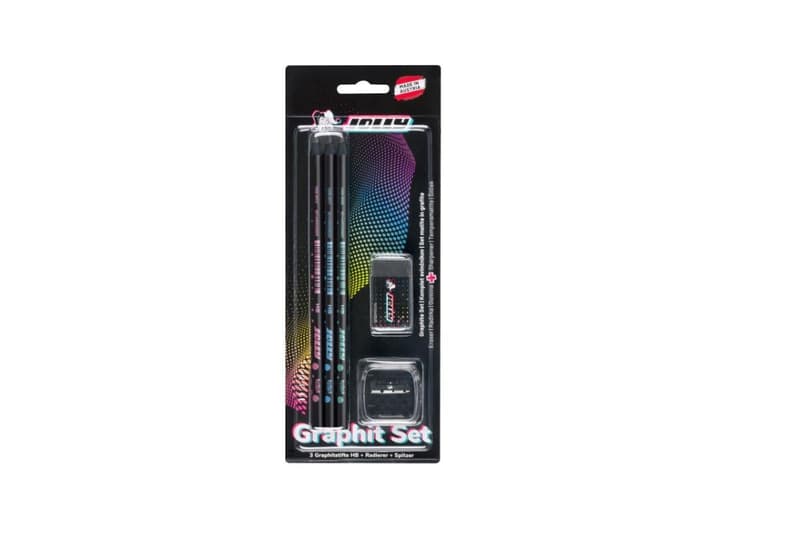 JOLLY graphite pencil set Next Generation 3 pieces incl. eraser and sharpener