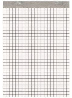Notepad DIN A5 50 sheets squared