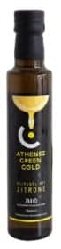 Athenes Green Gold BIO Olivenöl mit Zitrone
