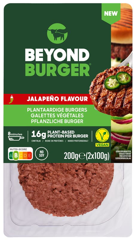 Beyond Meat Jalapeno Burger Patties VEGAN (tiefgekühlt)