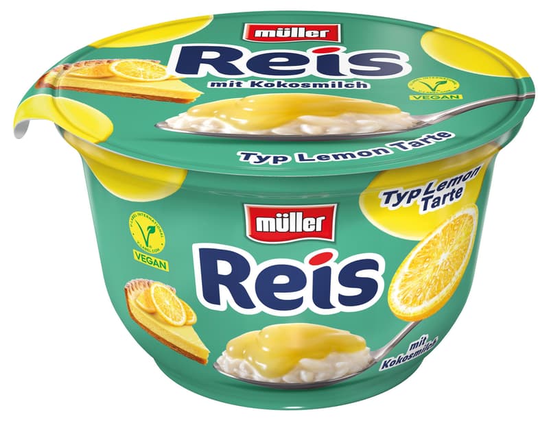 Müller Milchreis Lemon Tarte VEGAN