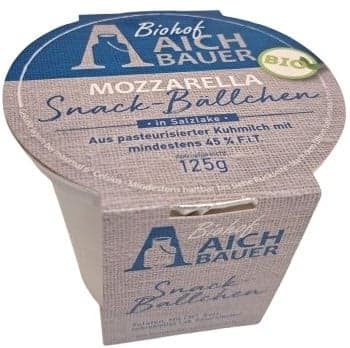 Biohof Aichbauer BIO Mozzarella Snack-Bällchen