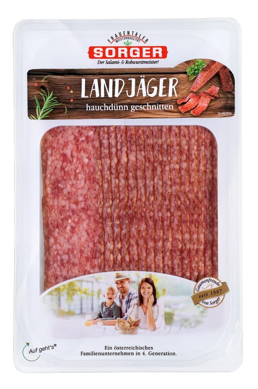 Sorger Landjäger hauchdünn geschnitten