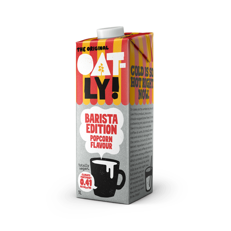 Oatly Hafer Barista Edition Popcorn Flavour