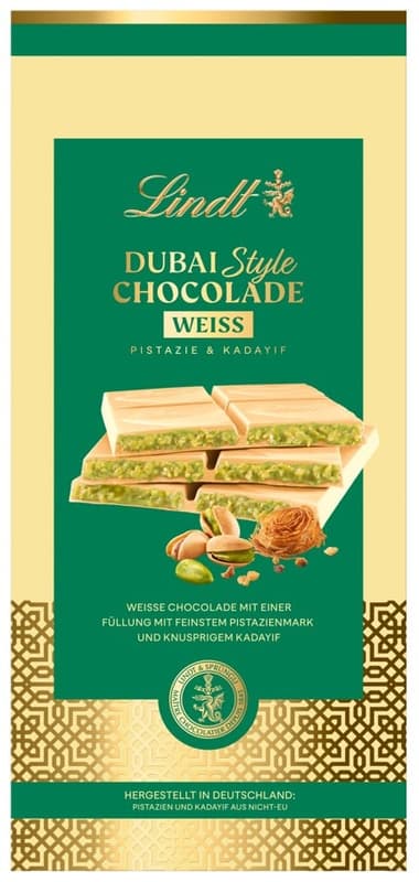 Lindt Dubai Style White Chocolate