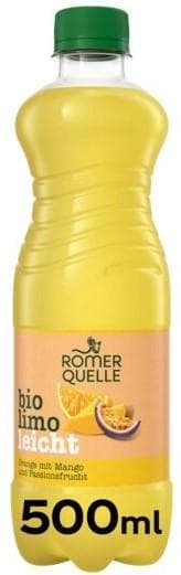 Römerquelle Biolimo Orange Mango Passionsfrucht (EinwegPFAND)