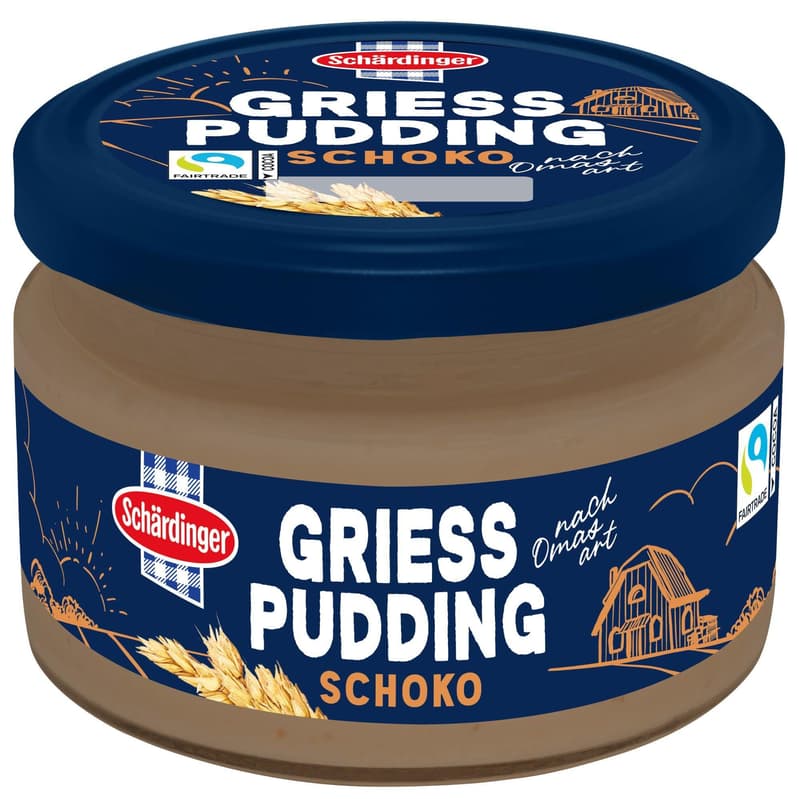 Schärdinger Grieß Pudding Schoko
