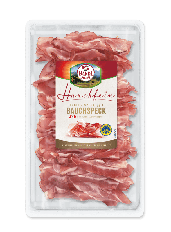 Handl Tyrol AMA bacon, finely sliced