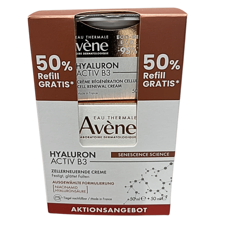 Avene Hyaluron Activ B3 Tagescreme + Nachfüllung