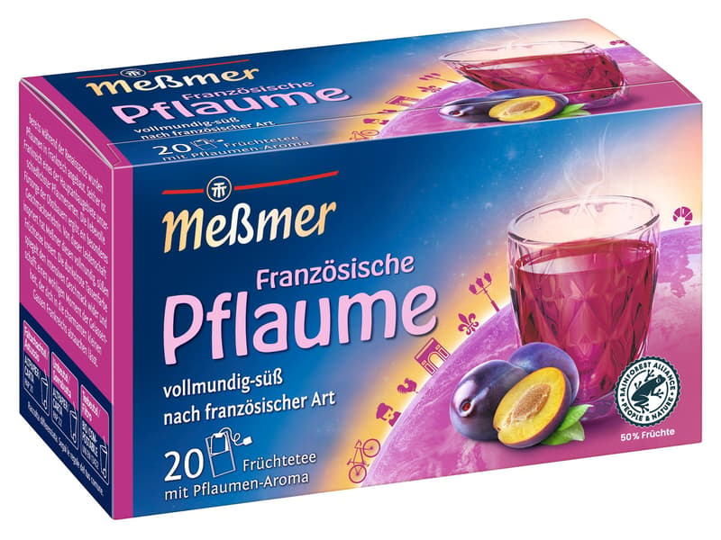 MEßMER Französische Pflaume Teebeutel