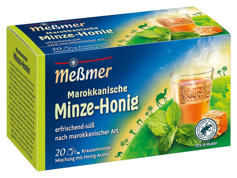 MEßMER Marokkanische Minze-Honig Teebeutel
