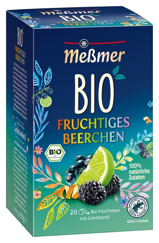 MEßMER BIO Fruchtiges Beerchen Teebeutel