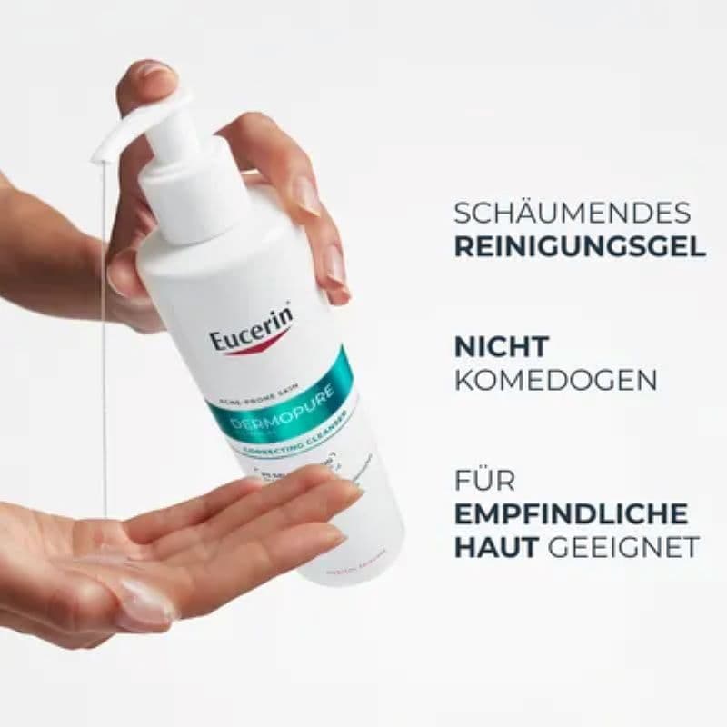 Eucerin DermoPure Clinical erneuerndes Reinigungsgel 400ml