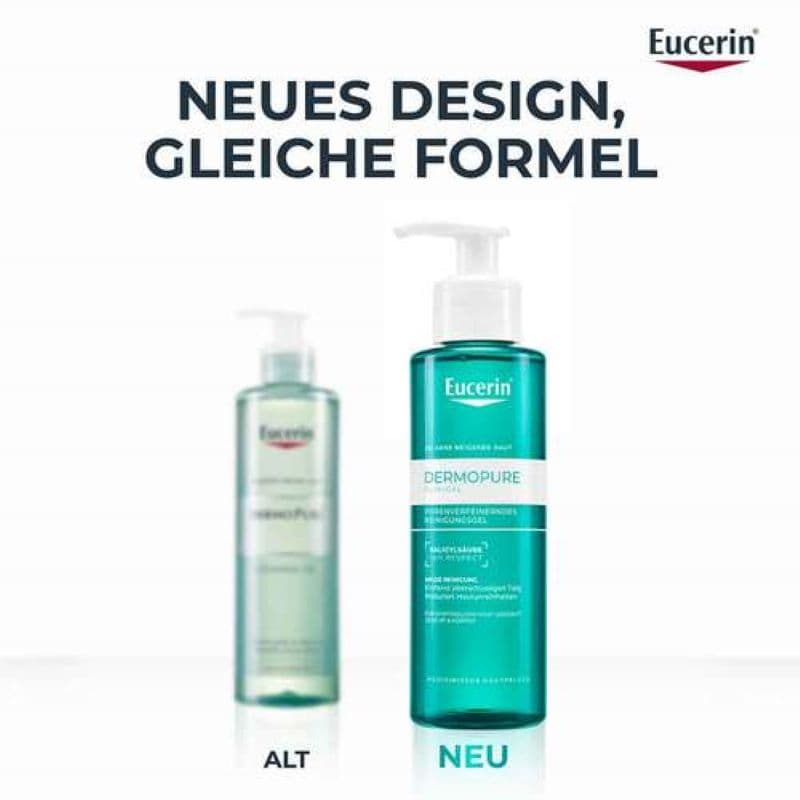 Eucerin DermoPure Clinical porenverfeinerndes Reinigungsgel 200 ml