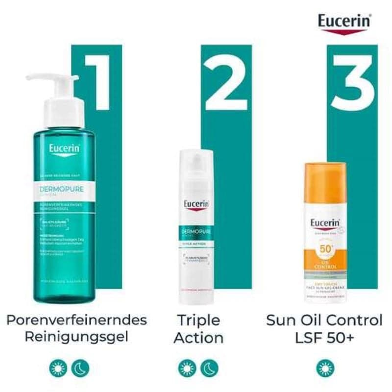 Eucerin DermoPure Clinical porenverfeinerndes Reinigungsgel 200 ml