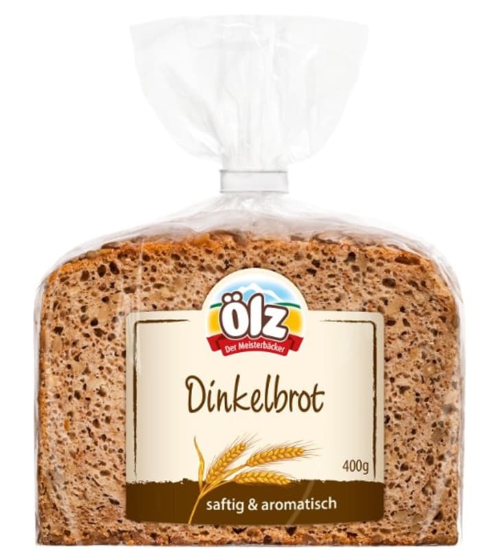 Ölz Dinkel-Vollkornbrot geschnitten