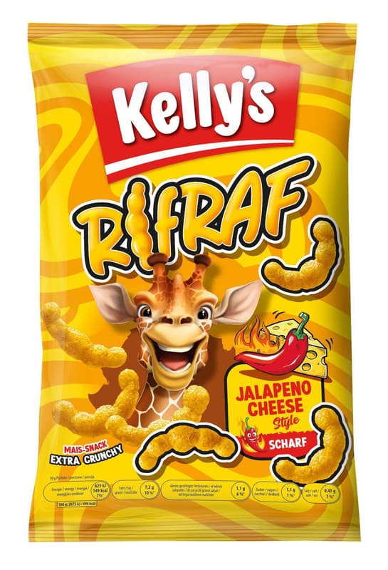 Kelly's Rifraf Jalapeno-Cheese