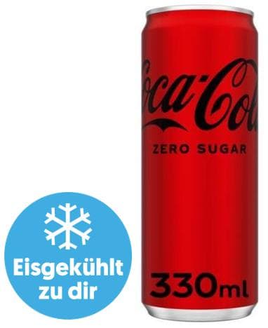Coca-Cola Zero Dose (EinwegPFAND) - gekühlt