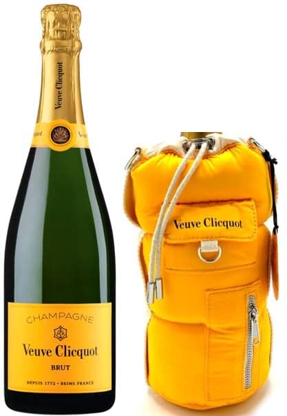 Veuve Clicquot Brut Coolbag Hold Champagner