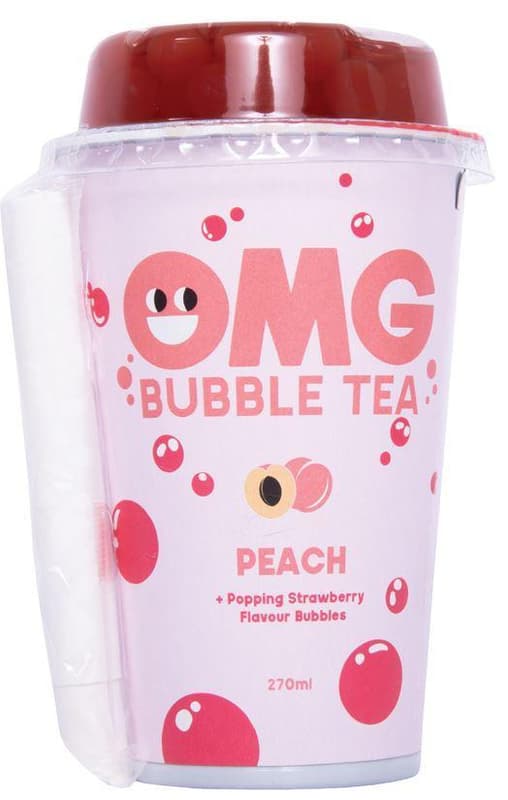 OMG Bubble Tee Pfirsich