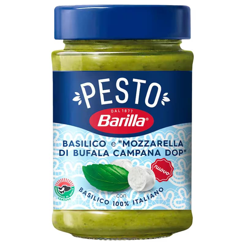 Barilla Pesto Basilico Mozzarella