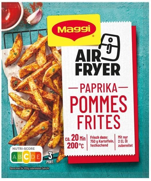 Maggi Fix Air Fryer Pommes