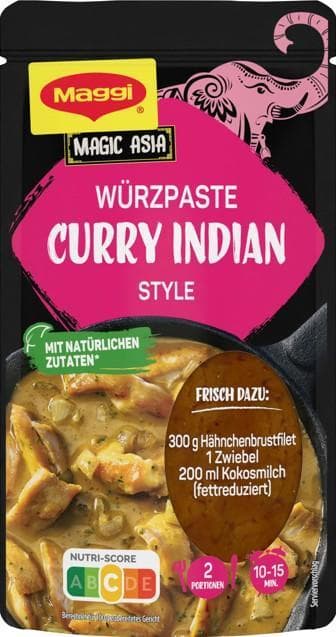 Maggi Magic Asia Würzpaste Curry Indian Style
