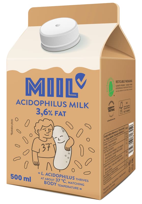 Miil Acidophilus Milch 3.6%