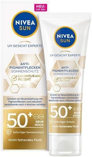 Nivea SUN UV Gesicht Anti-Pigmentflecken Sonnenschutz LSF 50+