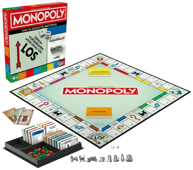 Hasbro Monopoly Board Game Classic Refresh