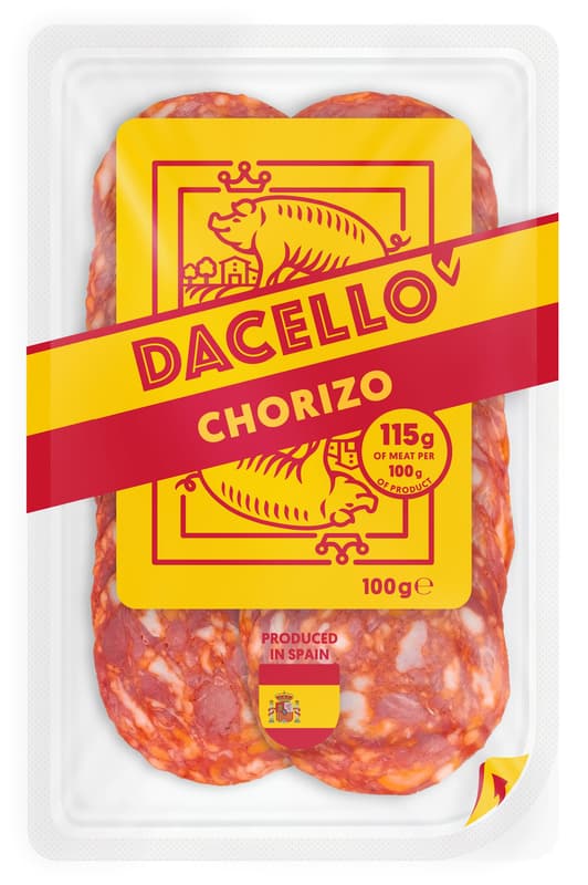 Dacello Chorizo geschnitten