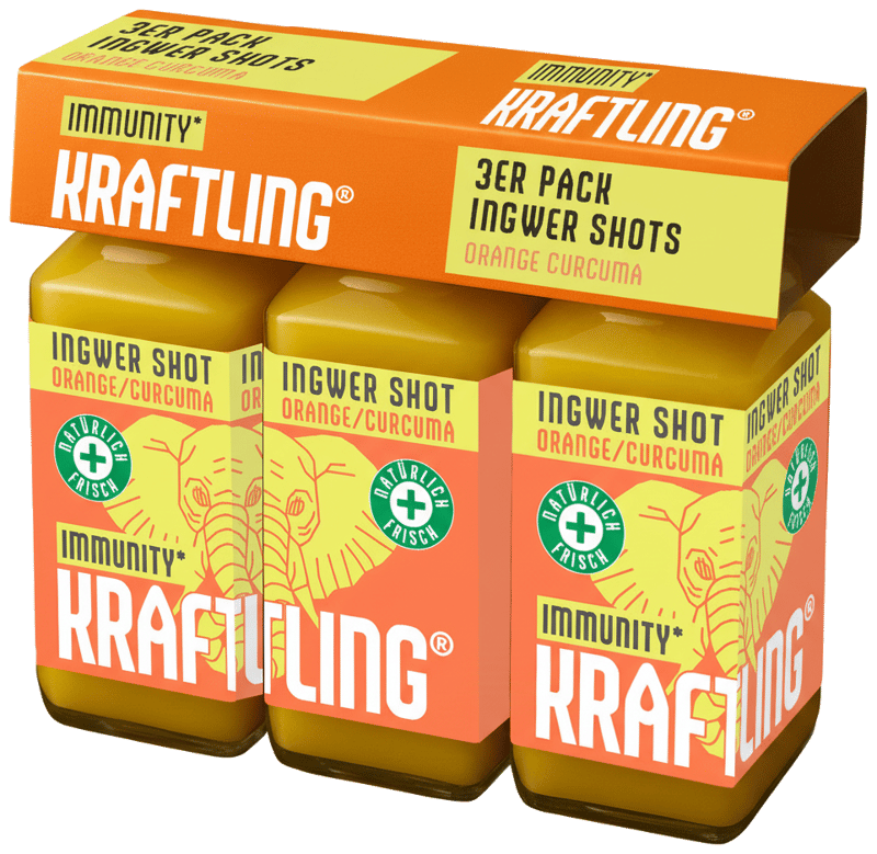 Value Pack Ginger Shot Orange-Tumeric - elephant