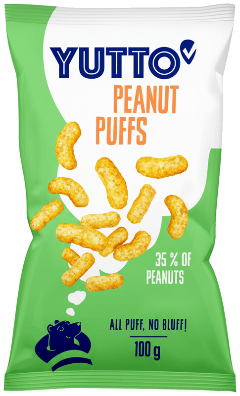 Yutto Peanut Puffs