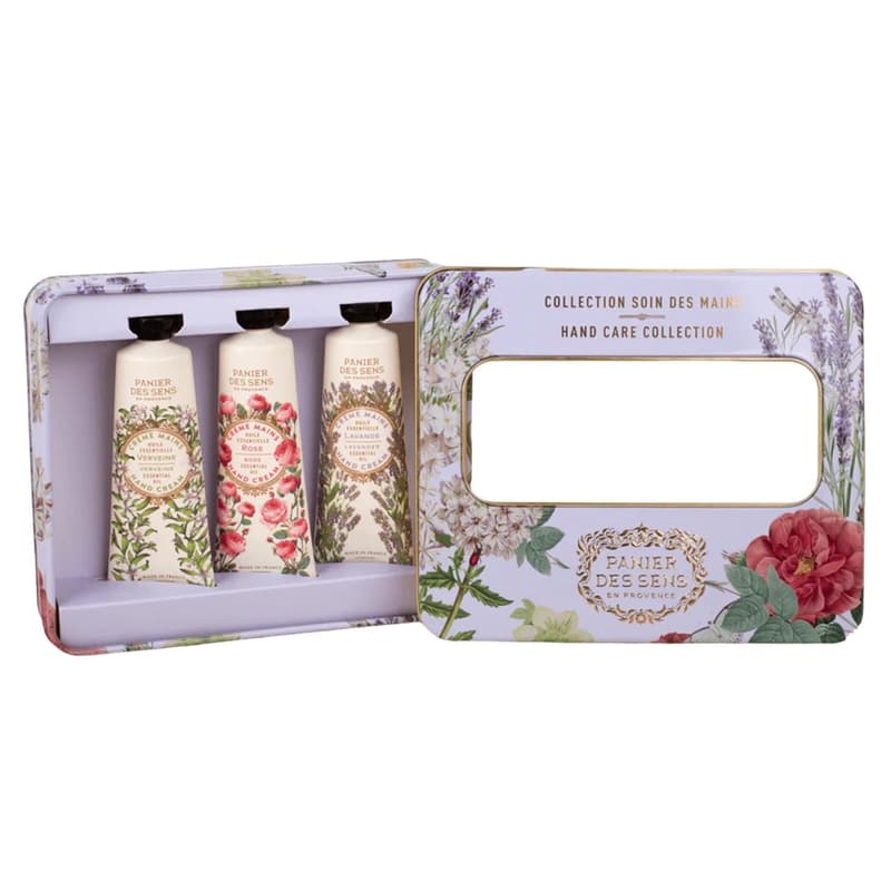 Panier des Sens Mini Handcreme 3er Set (Rose Lavendel Verveine)