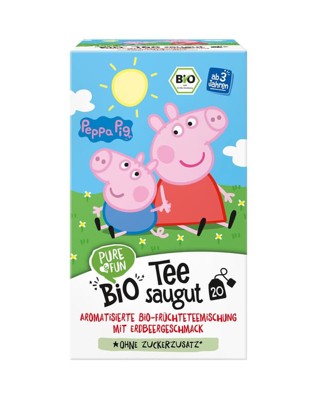 PURE & FUN BIO Peppa Pig Tee Saugut