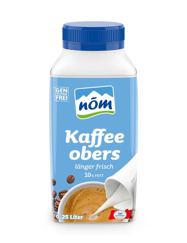 nöm Kaffeeobers 10% länger frisch