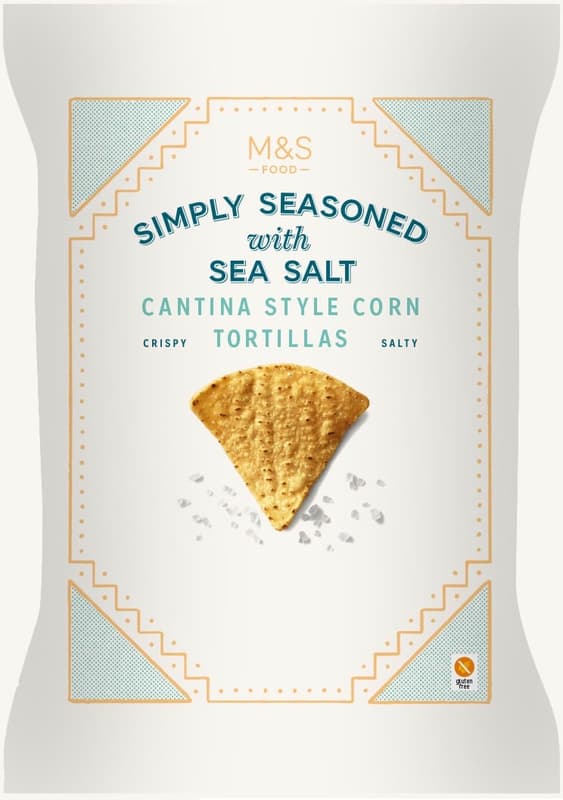 Marks & Spencer Cantina Style Corn Tortillas