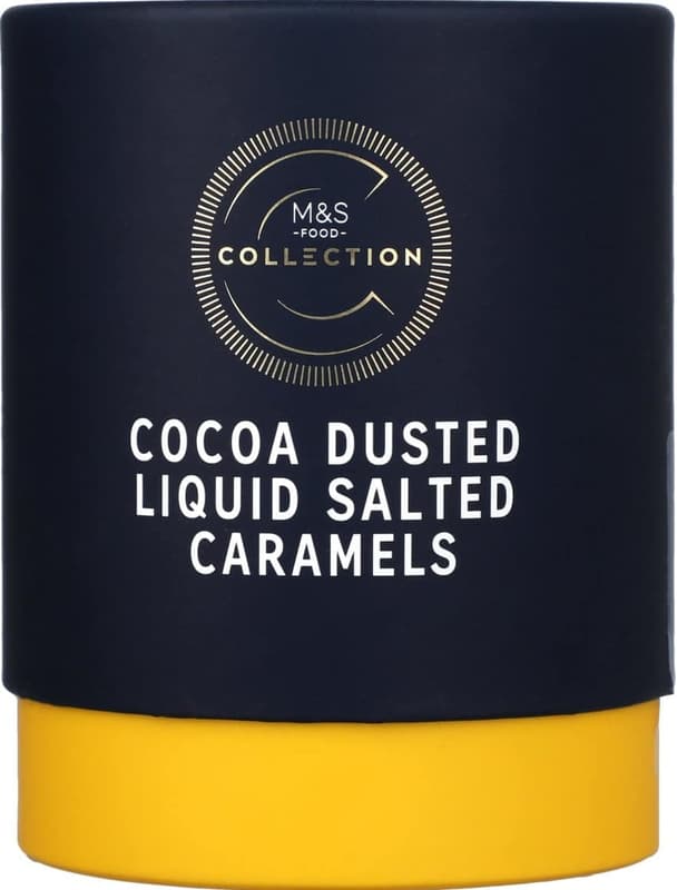 Marks & Spencer Collection Cocoa Dusted Liquid Salted Caramels