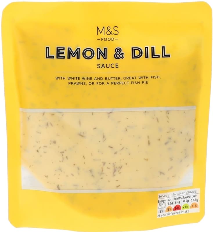 Marks & Spencer Lemon & Dill Sauce