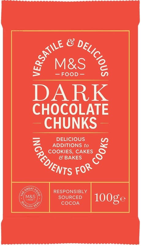 Marks & Spencer Dark Chocolate Chunks
