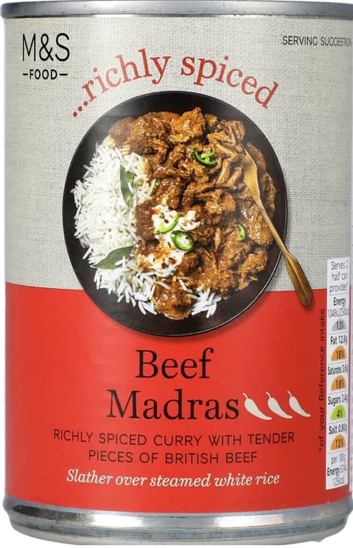 Marks & Spencer Beef Madras