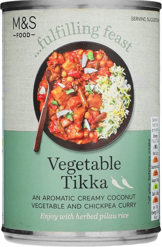 Marks & Spencer Vegetable Tikka