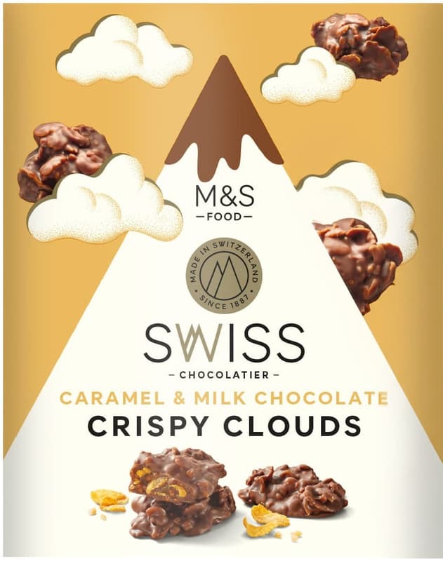 Marks & Spencer Caramel & Milk Chocolate Crispy Clouds
