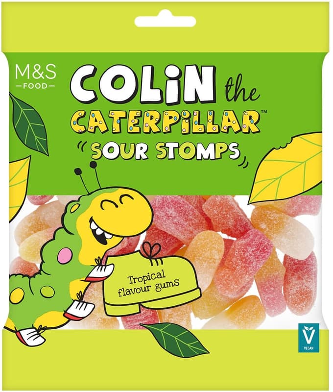 Marks & Spencer Colin the Caterpillar™ – Sour Stomps