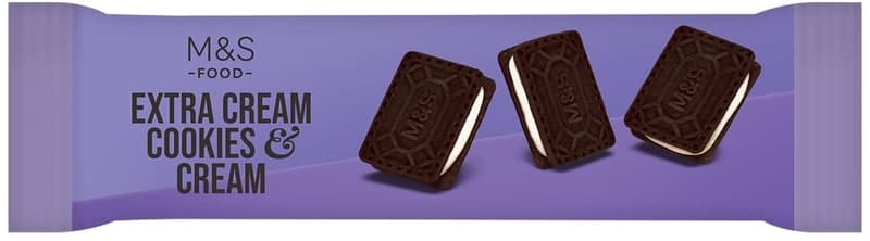 Marks & Spencer Extra Cream Cookies & Cream